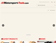 Tablet Screenshot of motorsport-tools.com